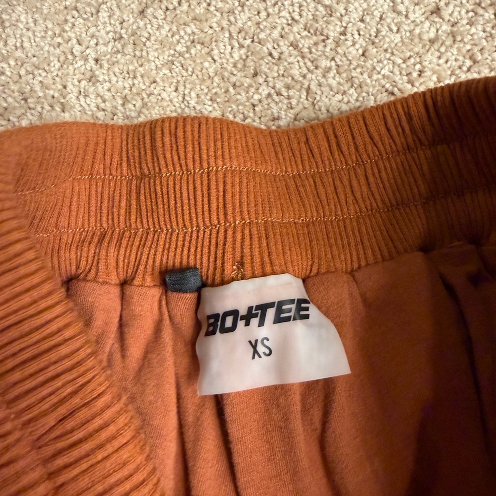 Bo+Tee Ribbed Sweatpants Size XS - Picture 3 of 4